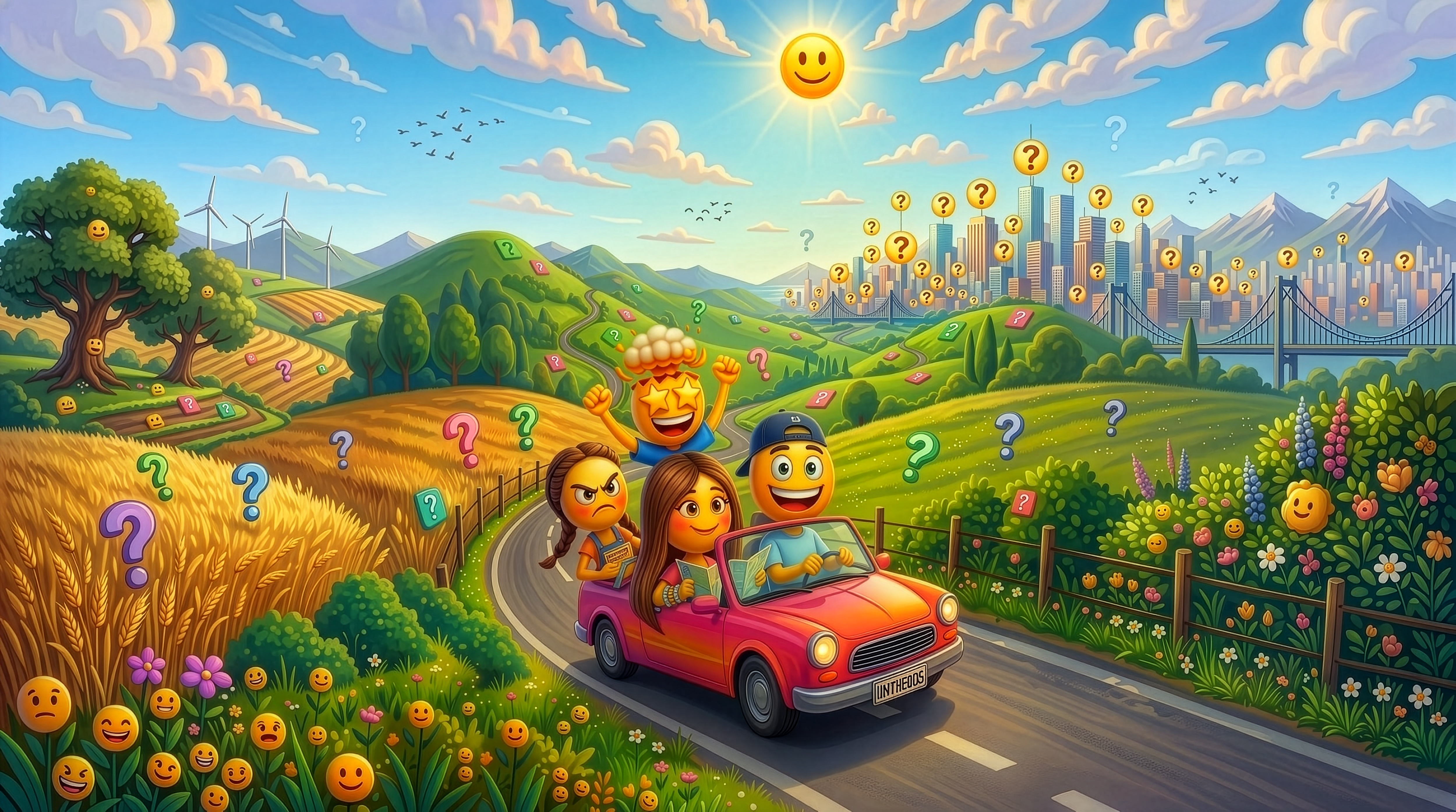 The Hart family on a road trip — Highway Heads family road trip trivia